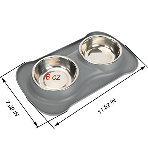 CAT BOWL No Spill Non Slip Food Water Bowl Small Dog Bowl - PawsPlanet Australia