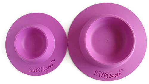 [Australia] - STAYbowl Tip-Proof Bowl for Guinea Pigs and Other Small Pets - Lilac (Purple) - Large 3/4 Cup Size New 