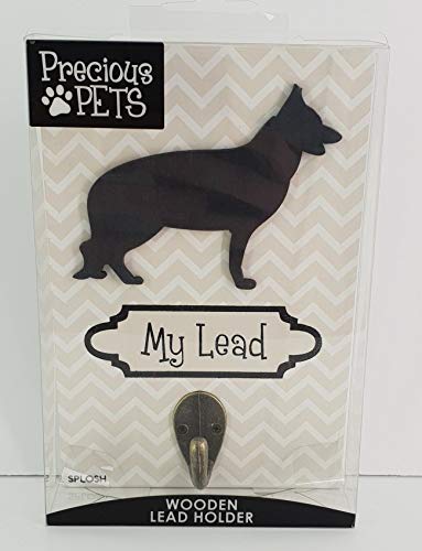 Splosh Precious Pet Dog Plaque and Dog Lead Hook Pack, German Shepard. The funny signs are a personalised mini addition to any dog lovers home, and a welcomed accessory for all dogs. - PawsPlanet Australia