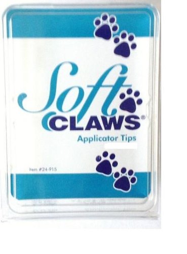 [Australia] - Soft Claws - 4 Adhesive Glues & 12 Applicator Tips for Nail Caps 