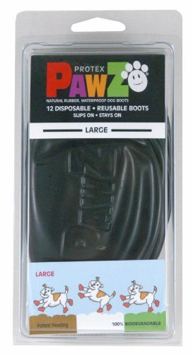 Pawz Dog Boots - XS - Black 12 pack - PawsPlanet Australia