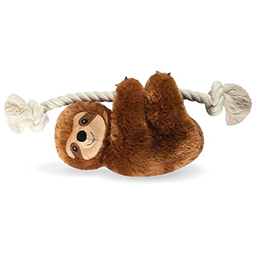 Witchy Sloth on a Rope Plush Dog Toy, Large - PawsPlanet Australia