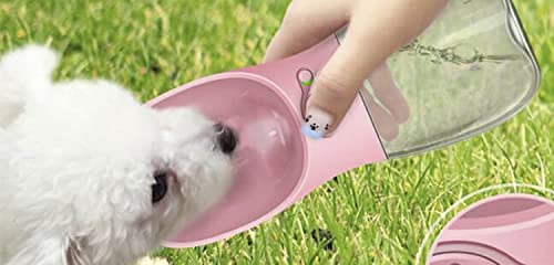 A&S Pet water travel bottle (blue), (350 ml) blue - PawsPlanet Australia