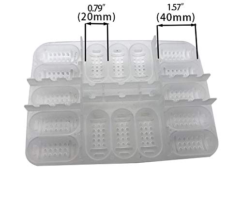 NGe Reptile Egg Incubator 16 Slots Professional Hatcher Hatching Box Case Tray Plastic Breeding Incubator for Hatching Snake,Lizards, Reptiles - PawsPlanet Australia