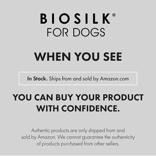 BioSilk for Pets Dogs Brush - BioSilk Dog Brush, Dog Grooming Supplies, Dog Grooming Tools, Puppy Supplies, Brush for Dogs, Dog Grooming Brush, Dog Brushes, Pet Grooming Brush, Pet Brush, Pet Grooming Deshedding Blade and Massage Brush - PawsPlanet Australia