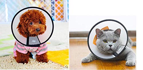 [Australia] - Cat Dog Cone Collar pet Protective Cover , cat dog collars for after surgery,to Prevent Pets from Licking Wounds 2# 