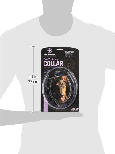 [Australia] - Training Collar, Large, Black, Pack of 2 