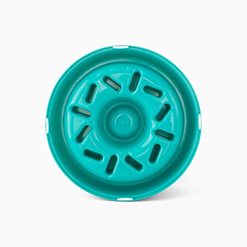 [Australia] - ZippyPaws - Happy Bowl - Slow Feed Dog Bowl - Up to 10x Slower Eating - Dishwasher Safe, Non Slip Donut 