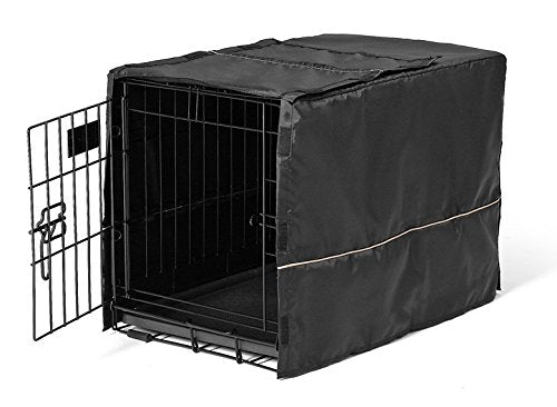 MidWest Homes for Pets Dog Crate Cover Black 22-Inch - PawsPlanet Australia
