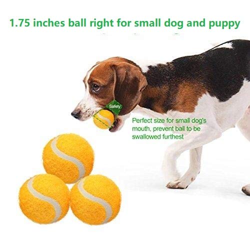 iDogmate Dog Ball, 1.65" Pet Ball for Mini Ball Launcher Small Size Safe Environment-Friendly Silicon Ball material (5pcs/Pack) - PawsPlanet Australia