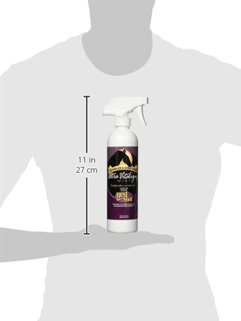 [Australia] - Best Shot Pet Equine Ultra Vitalizing Mist Detangler 16 oz 