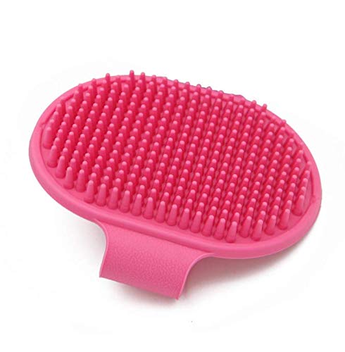 Dusenly 2pcs Dog Grooming Brush Rubber Pet Bath Brushes Massage Brush Washing Brushes Shampoo Brush for Dogs and Cats with Short or Long Hair - PawsPlanet Australia