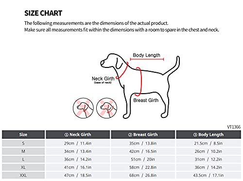 Puppia Dog Coat for Small Dogs and Medium Dogs - Waterproof and Fleece Lined for Pleasant Warmth - Dog Coat with Harness - Black/Orange - M black / orange - PawsPlanet Australia