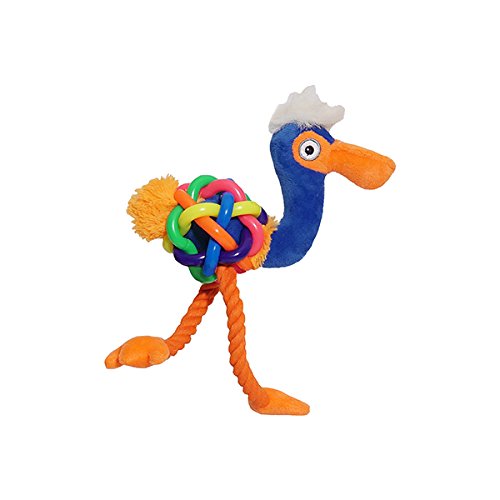 Rosewood Tough Multi Texture Flamingo Mini Dog Toy - PawsPlanet Australia