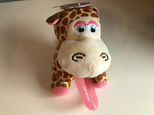 Webbox Puppy Toy - Giraffe with Teething Ring PINK - PawsPlanet Australia