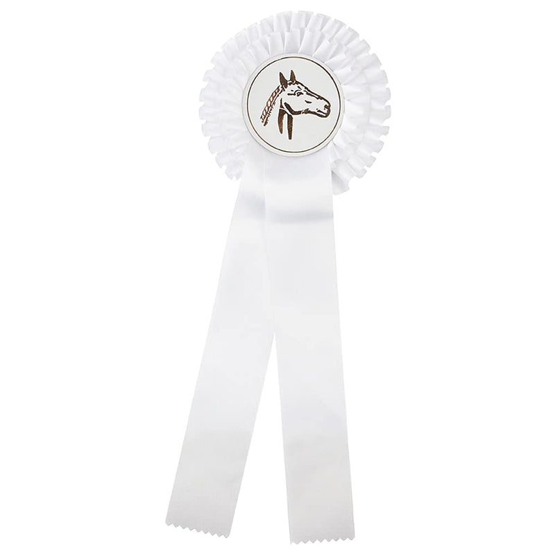 PFIFF Tournament Bow Medium Double Rosette White - PawsPlanet Australia