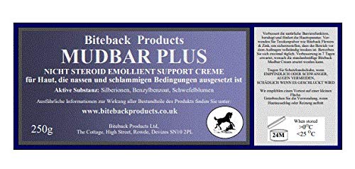 Biteback Products 'Mudbar Plus'™ Non-Steroid Skin Support Cream for Horse Mud/Rain Skin Conditions 250g - PawsPlanet Australia