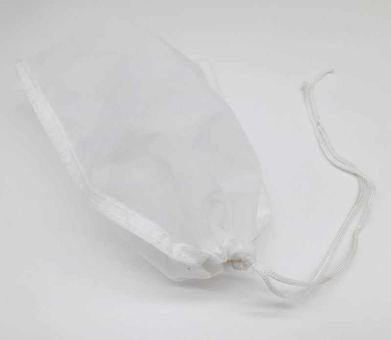 [Australia] - HuYaYa 6 Pack Fine Mesh Filter Media Drawstring Bags,Aquarium 180 Micron Mesh Filter Bag 100% Nylon Reusable Pouches for Activated Carbon,Charcoal,Bio Balls Fish Tank Filtration,6 x 7.8 inches 