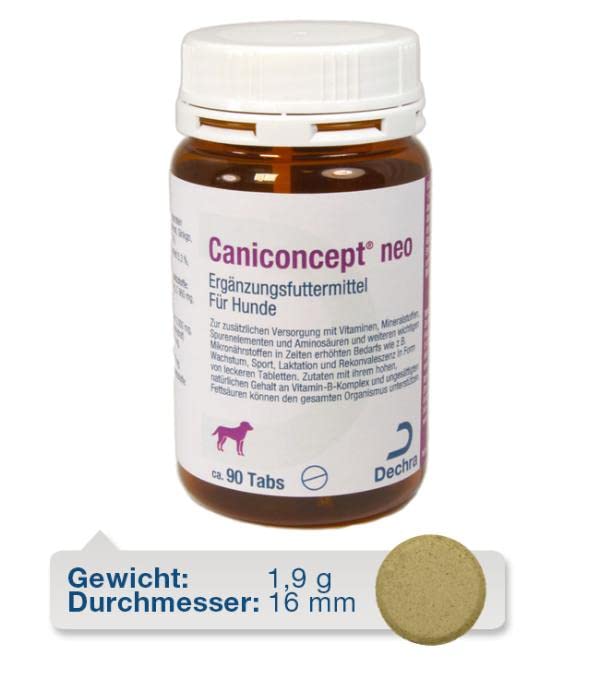 Dechra - Caniconcept neo supplementary food for dogs - double pack - 2 x 90 tablets - PawsPlanet Australia