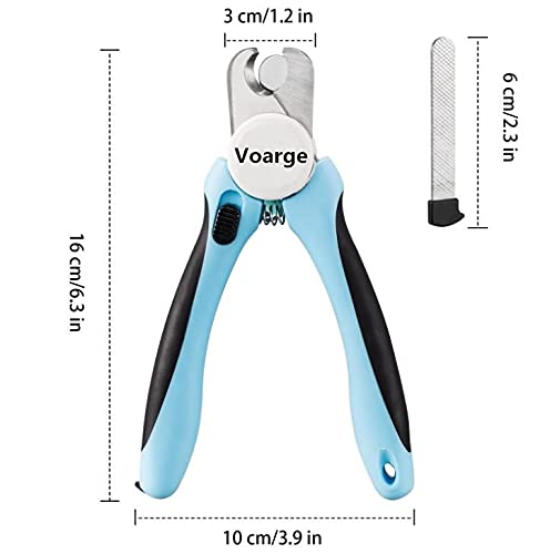 Voarge stainless steel claw pliers, high quality claw care cutter, with safety protection, for large and medium dogs and cats in pet salons - PawsPlanet Australia