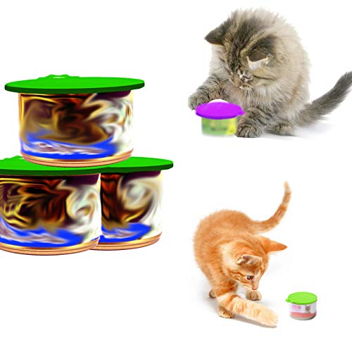 SHOWHAS Pet Feeding Can Tin Food Kit Silicone Pet Food Can Lid Covers One Size Fits All Standard Size Dog and Cat Can Tops (Orange) Orange - PawsPlanet Australia