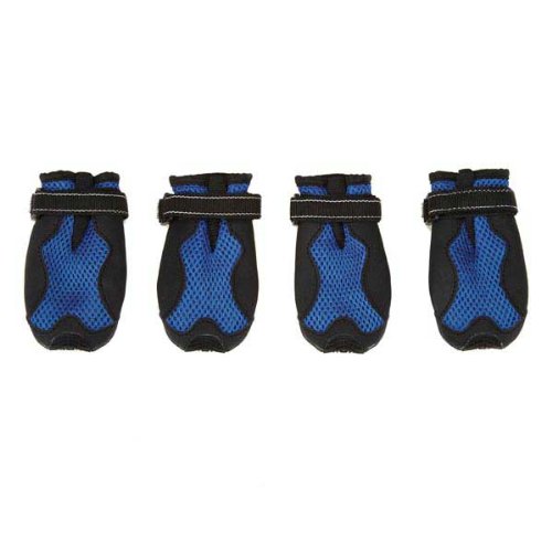 [Australia] - Casual Canine X-Treme Weather Pet Boots - Blue Medium 