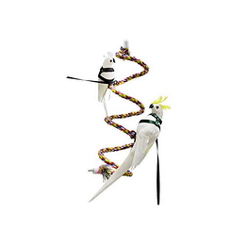 ASOCEA Adjustable Parrot Bird Harness Leash Anti-Bite Flying Training Rope Pet Outdoor Traction Fit Budgerigar Lovebird Cockatiel Mynah Small Bird-Green … - PawsPlanet Australia