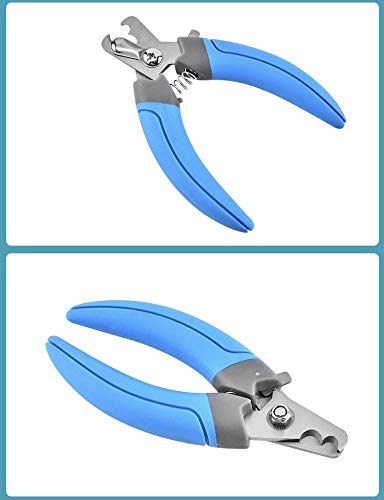 [Australia] - ABC-PET Professional Pet Nail Clippers for Cats and Dogs,Safety,Easy to use,Scissors-A blue 