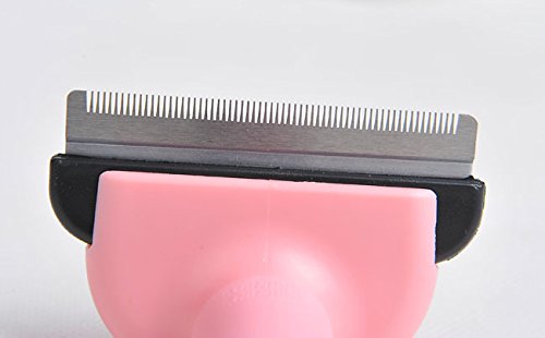 [Australia] - CORESPOT LLC Pet Deshedding Tool and Grooming Brush for Cats and Dogs Pink 