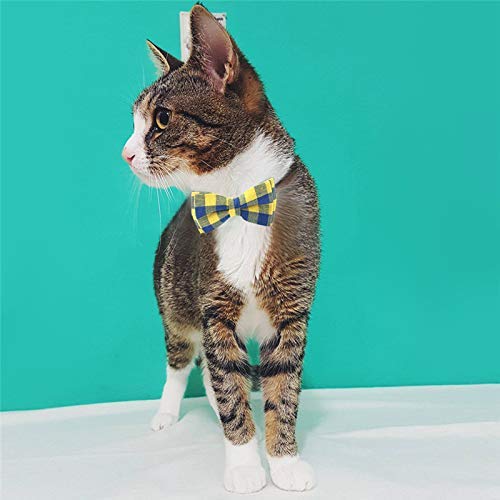 Pets Empire Adjustable Dog Cat Collar with Bowtie, Safety Breakaway pet Collars for Cats Puppy and Small Dogs Adjustable from 8. 85-11", 0. 4" in Width (BLUE) BLUE - PawsPlanet Australia