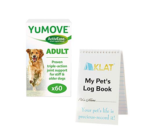 Yumove Lintbells Dog Joint Supplement (60 Tablets) + Pet Notebook 60 Count (Pack of 1) - PawsPlanet Australia