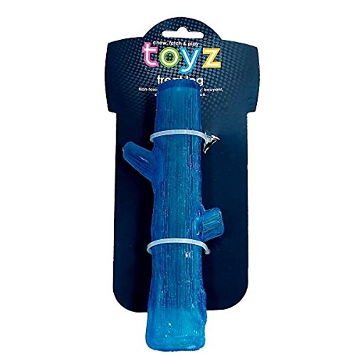 Toyz by Petface Log Treat Toy, Small, Blue/Green/Pink - PawsPlanet Australia