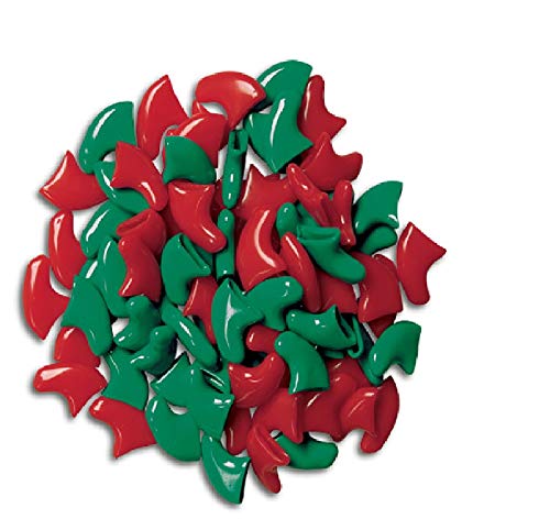 [Australia] - Soft Claws for Cats, Size Medium, Color Holiday (Red & Green) 
