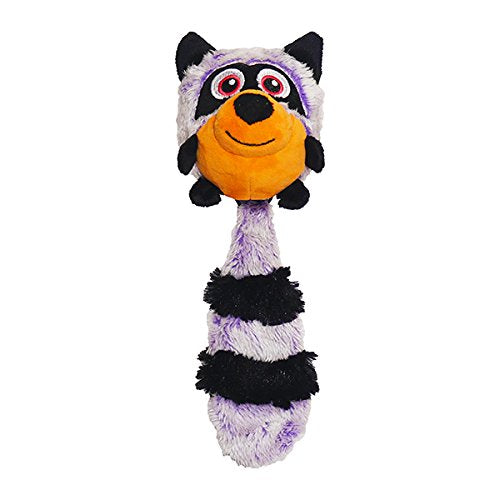 Rosewood Multi Activity Squeak Switch Raccoon Dog Toy - PawsPlanet Australia