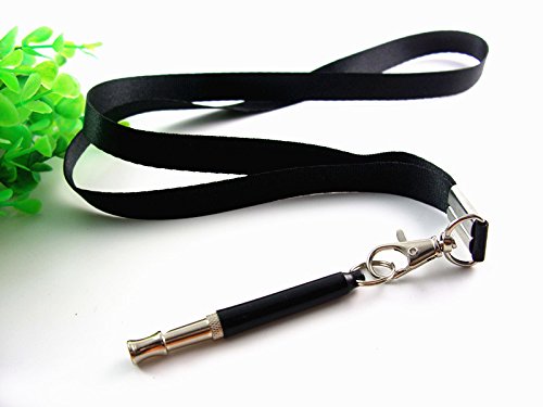 [Australia] - Tepathip Group Dog Whistle for Barking Control Ultra-Sonic Sound Free Lanyard Strap 