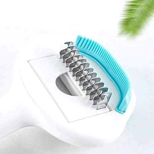 None Branded Cat comb brush to remove floating hair removal cat pet short cat hair cleaner pet dog comb (blue) blue - PawsPlanet Australia