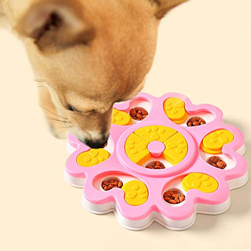 unkown Smart Dog Puzzle Toys for Beginner, LC-dolida Puppy Treat Dispenser Interactive Dog Toys - Improve Your Dog's IQ, Specially Designed for Training Treats blue - PawsPlanet Australia