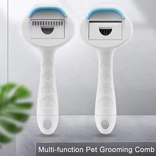 None Branded Cat comb brush to remove floating hair removal cat pet short cat hair cleaner pet dog comb (blue) blue - PawsPlanet Australia