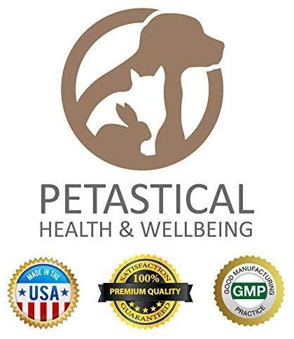 Petastical Dog Hip Joint Care Supplements, 800mg Glucosamine, 400mg Chondroitin, 400mg MSM with Added Turmeric, 120 Powder Scoops, Made In USA - PawsPlanet Australia