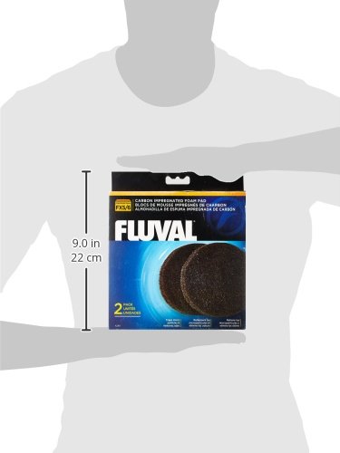 [Australia] - 2-Piece Foam Pad for Fluval FX5/FX6 Aquarium Filter 