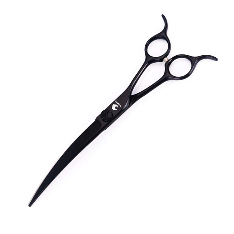 [Australia] - TIJERAS 7inch Pet Grooming Scissor Curved Dogs Grooming Shears Professional Grooming Scissors for Dogs and Cats Pets Hair Cutting Scissors Curved Shears 440C Japanese Stainless Steel Blade 