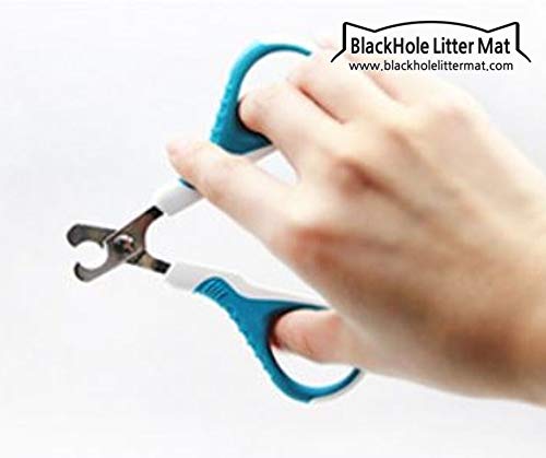 [Australia] - Blackhole Cat Nail Clippers Innovative 150 Degree Angled Clipping Head Design- Safe & Comfortable 