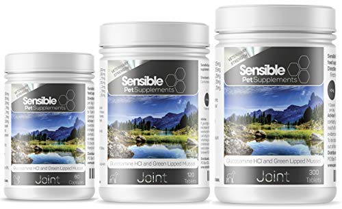 Sensible Pet Supplements 'Joint' for medium and large dogs. Contains glucosamine, green lipped mussel and a range of antioxidants. 300 chewable tablets. - PawsPlanet Australia