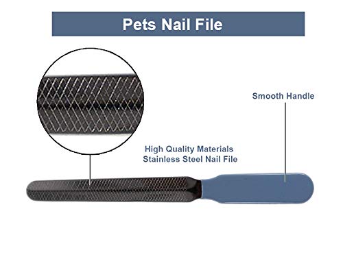 [Australia] - Pets First Comb & Brush Professional Grooming Sets for Cats, Dogs, and Small Mammals Nail File 