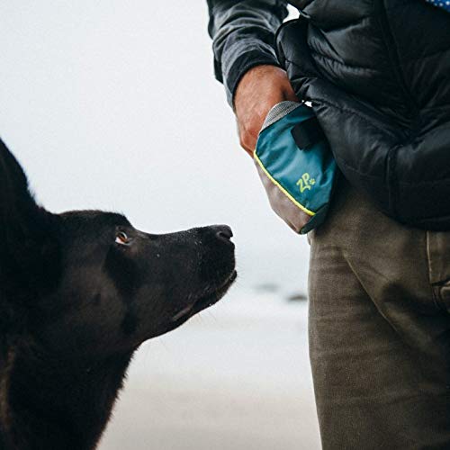 [Australia] - ZippyPaws - Portable Belt Adventure Dog Treat Bag Forest Green 