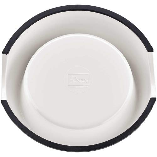 HUNTER 68574 Melamine Bowl BVB 350 ml black/yellow - PawsPlanet Australia