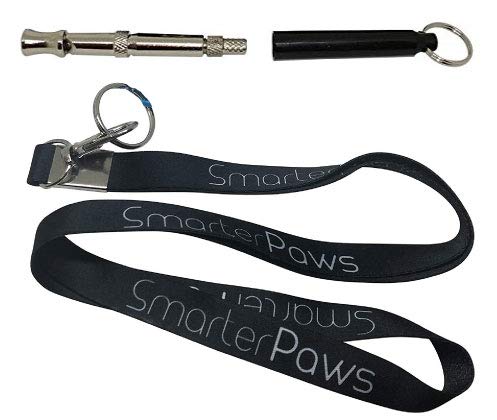 Smarter Paws Professional Ultrasonic Dog Training Whistle with Lanyard & Adjustable Frequencies & Free Training Ebook Guide! - PawsPlanet Australia