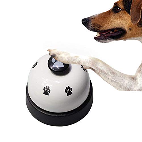 iPobie 2 Pcs Pet Training Bells, Pet Doorbells Cat Dog Door Bell for Potty Toilet Training and Eating Communication Bells - PawsPlanet Australia