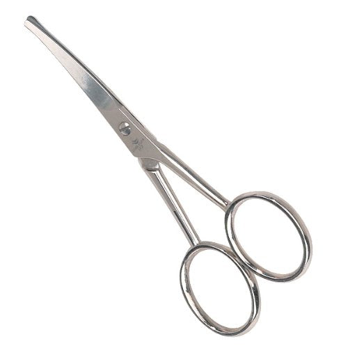 Dubl Duck Stainless Steel Ear/Nose Curved Pet Grooming Shears, 4-Inch - PawsPlanet Australia