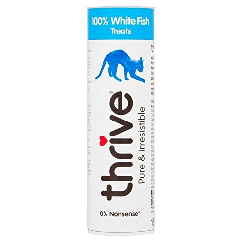 thrive 100% White Fish Cat Treats 15g (PACK OF 2) - PawsPlanet Australia